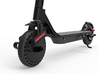 Electric Commuter Scooter, Shock Absorption, 8.5" Solid Rubber Tire, 853P Series