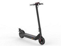 Electric Scooter, 8.5" Solid Rubber Tire, 380W Motor, Rear & Front Braking, 856G Series Folding Scooter